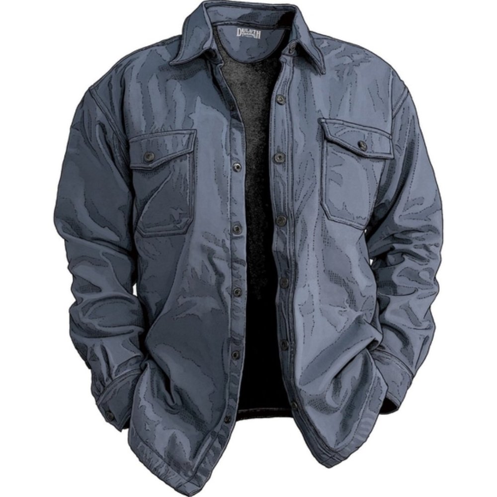 Duluth Fire Hose Hanger Bender Shirt Jac Blue XL